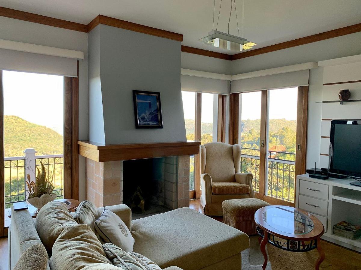 Locflat Penthouse Vista Panoramica Gramado Apartment Bagian luar foto